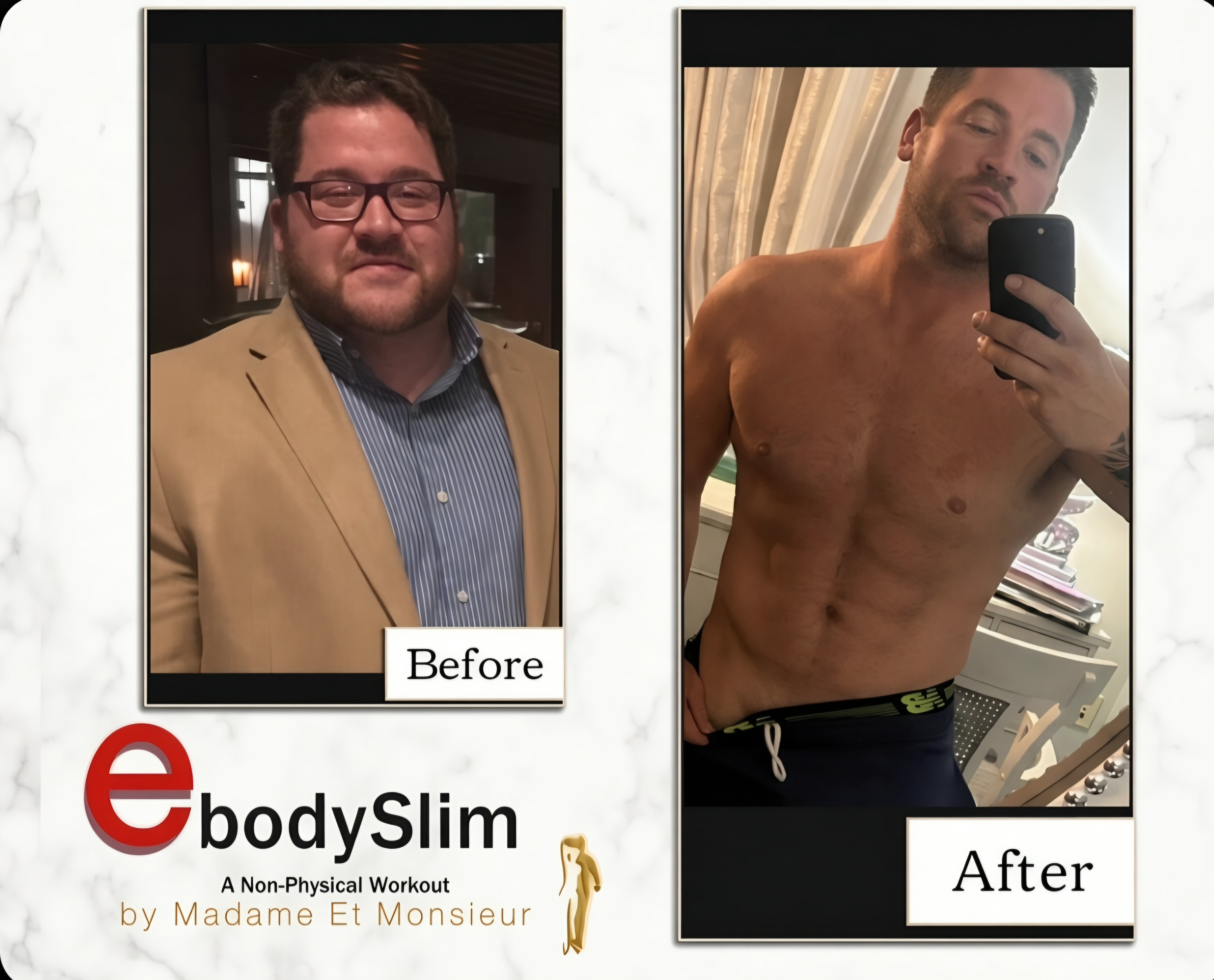 Martin – 100lb weight loss transformation with Madame Et Monsieur protocol